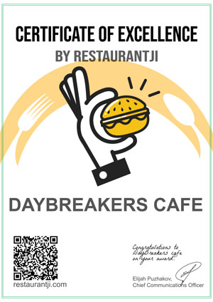Daybreaks 2 award